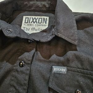 DIXXON Flannel Co "The Outlaw" Women's Button Down Shirt Small Black